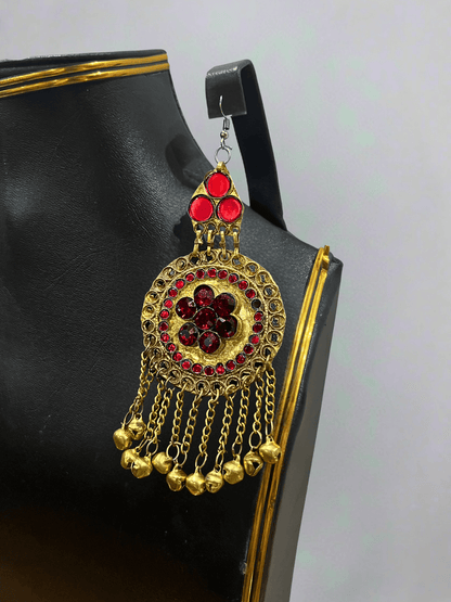 ruby-red-handcrafted-afghan-left-earring.jpg
